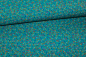 Preview: Designerbaumwollstoff Carnival on turquoise (10 cm)
